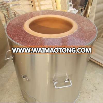 marble head clay tandoor for kitchen