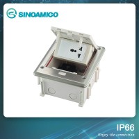 IP66 Outside Wiring Connector Box Power Floor Socket